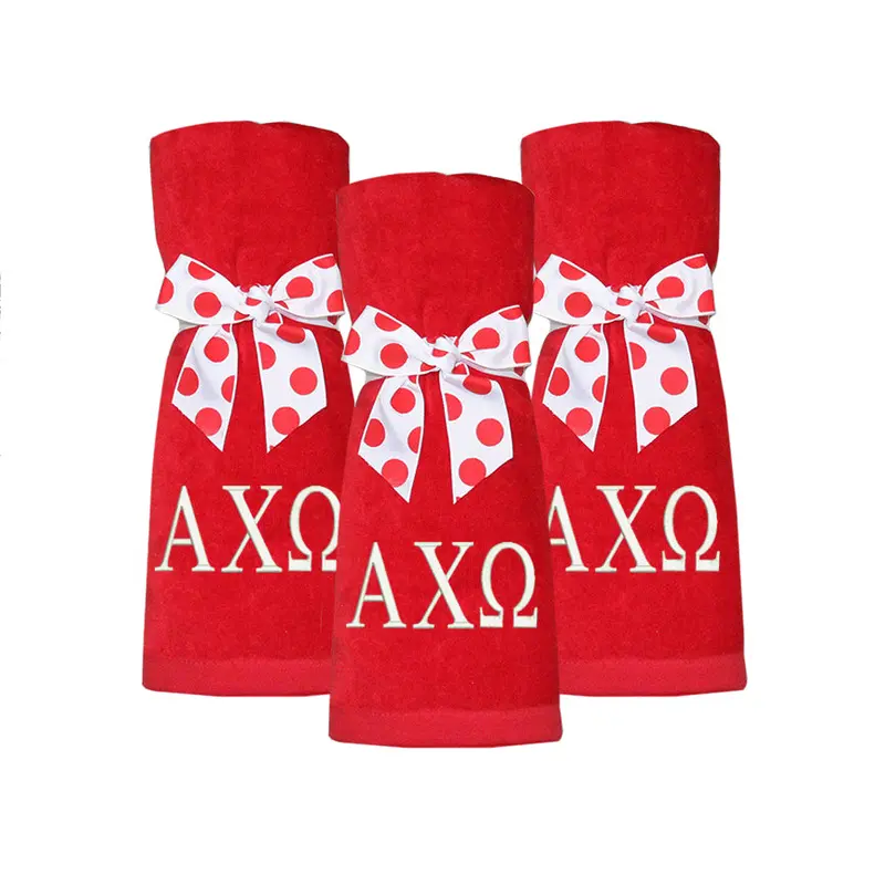 Alpha Chi Omega Beach Towel 1