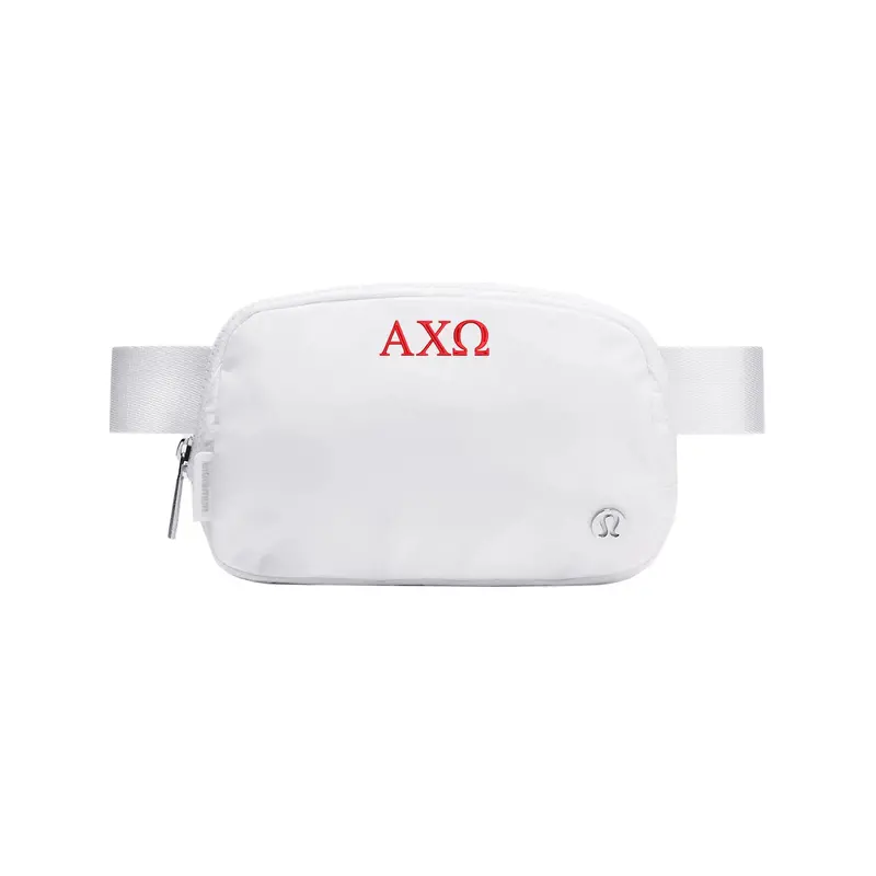 Alpha Chi Omega Lululemon Everywhere Belt Bag - White 1