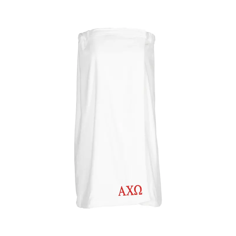 Alpha Chi Omega Terry Velour Spa Wrap 1