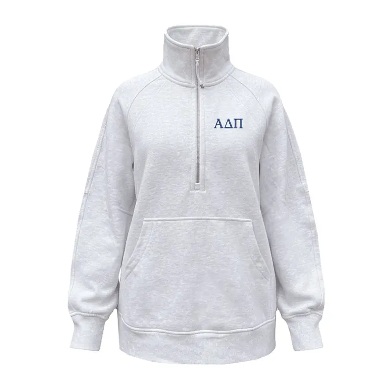 Alpha Delta Pi Lululemon Scuba Oversized Funnel-Neck Half Zip Long 1