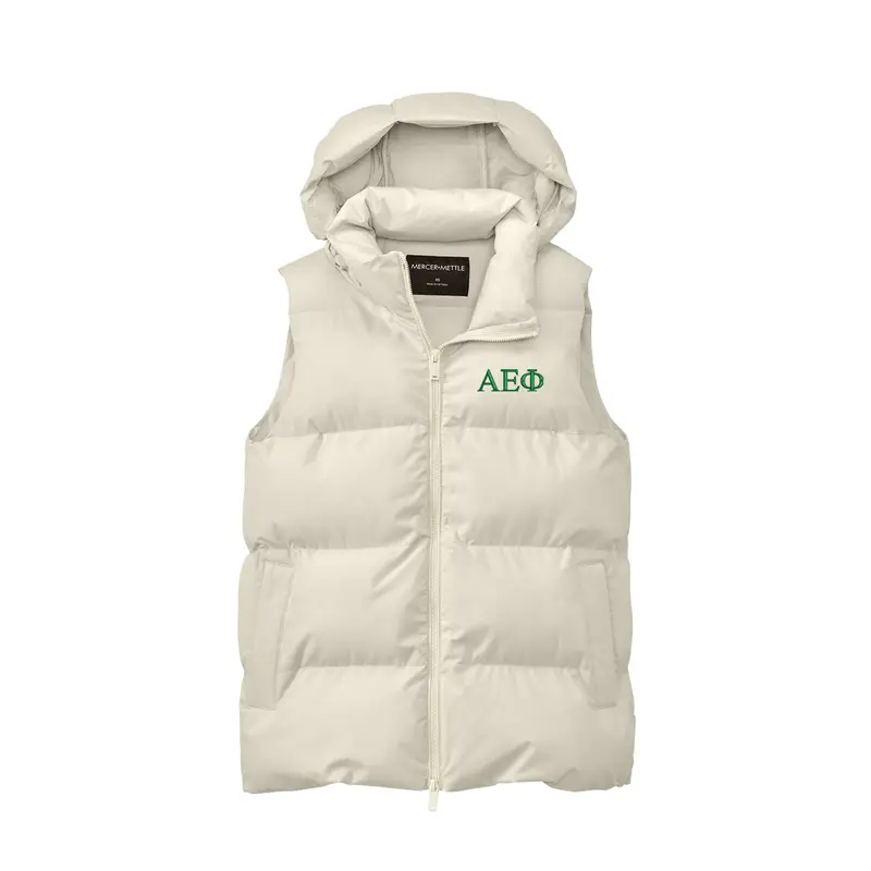 Alpha Epsilon Phi Mercer+Mettle® Women’S Puffy Vest 1