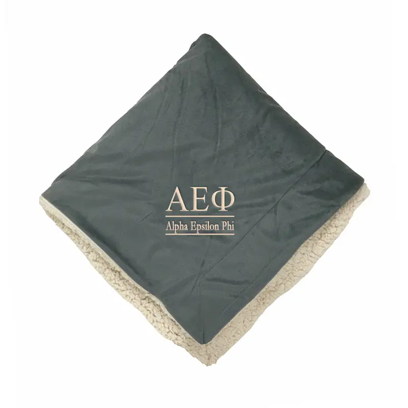 Alpha Epsilon Phi Sherpa Throw Blanket 1