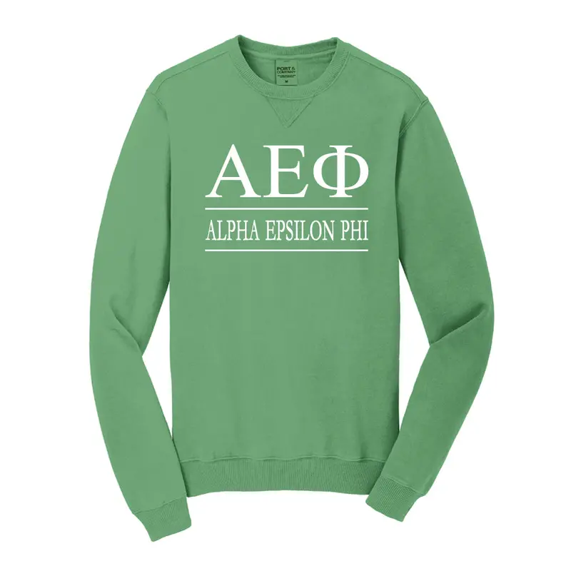 Alpha Epsilon Phi Vintage Color Crewneck Sweatshirt 4