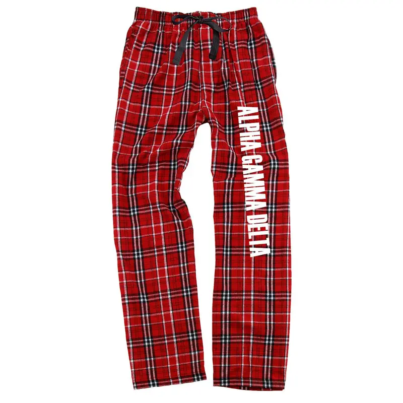Alpha Gamma Delta Flannel Pants 1