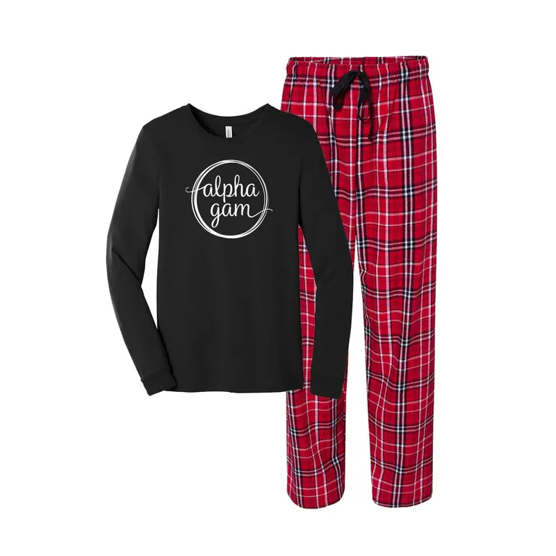 Alpha Gamma Delta Pajama Set 1