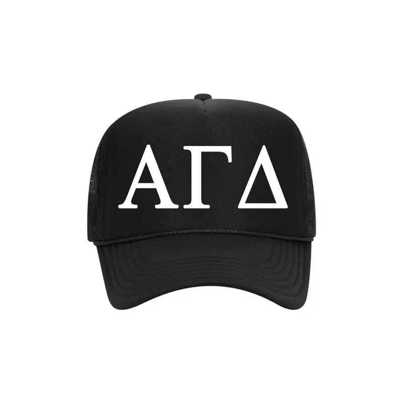 Alpha Gamma Delta Trucker Hat 1