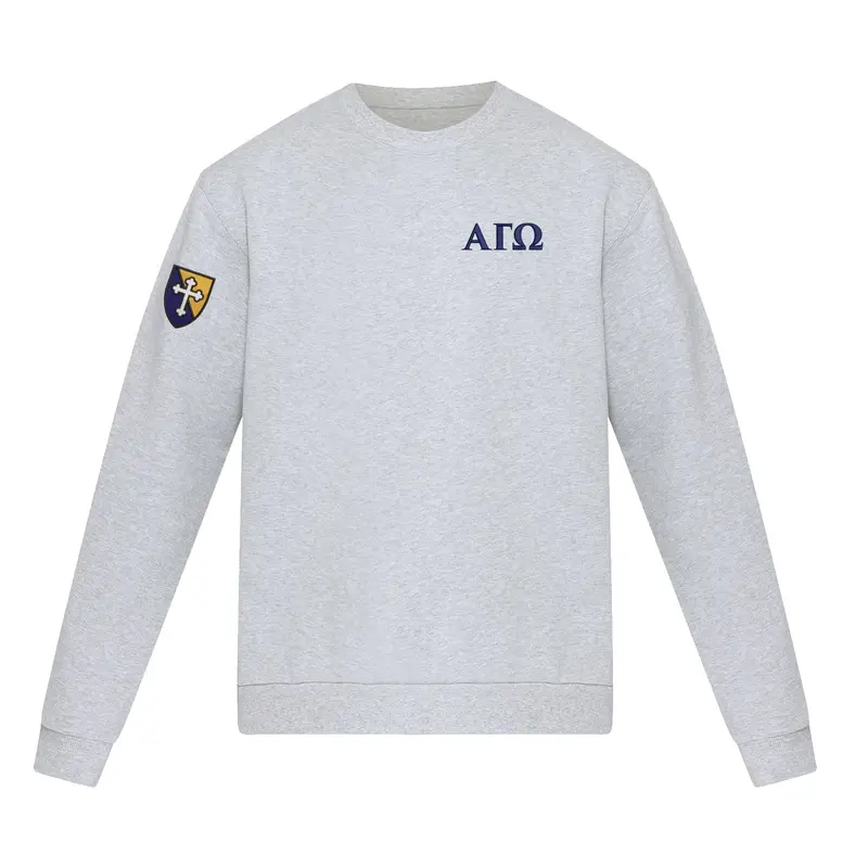 Alpha Gamma Omega Lululemon Steady State Crew - Letters & Shield 1