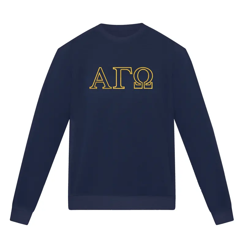 Alpha Gamma Omega Lululemon Steady State Crew - Outline 1