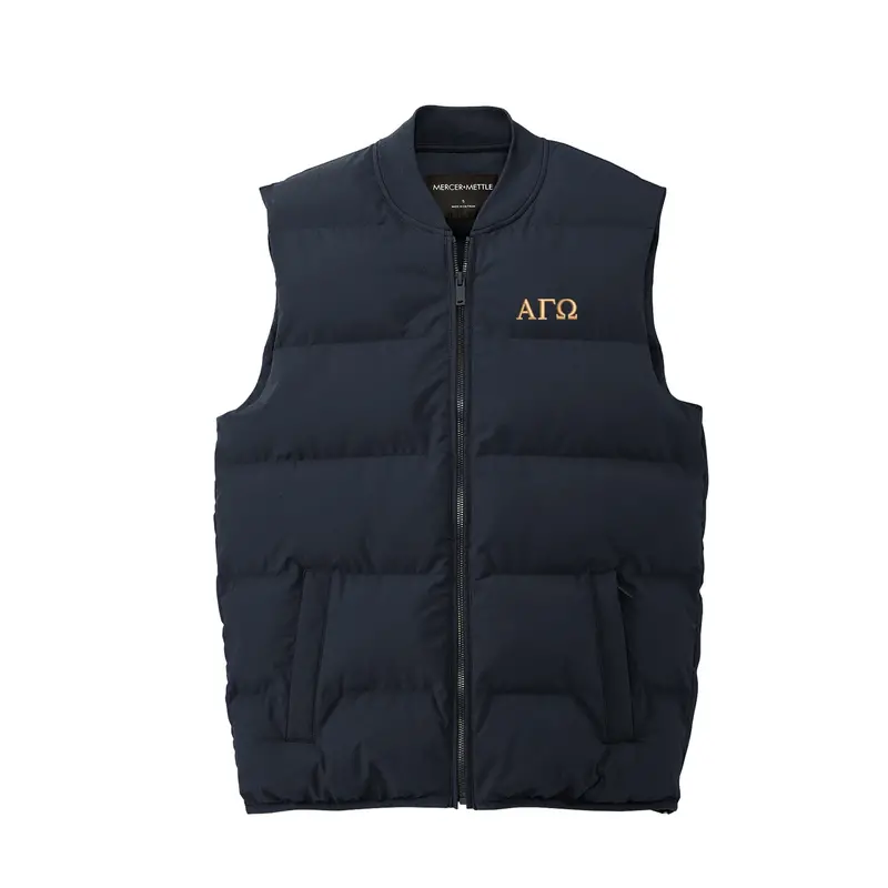 Alpha Gamma Omega Puffy Vest By Mercer+Mettle® 1