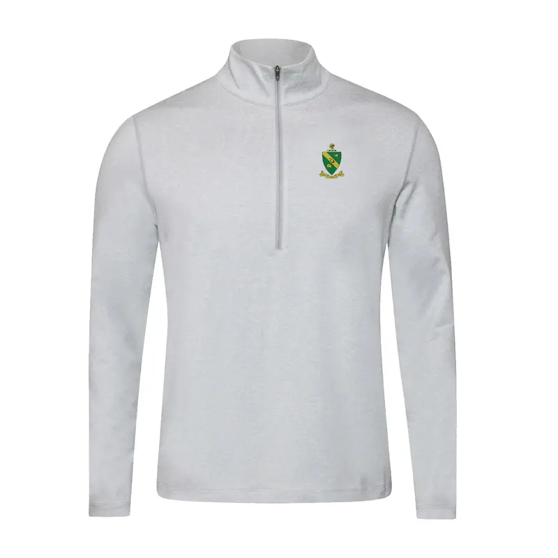 Alpha Gamma Rho Lululemon Soft Jersey Half Zip With Crest 1