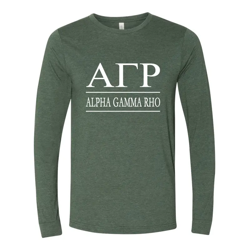 Alpha Gamma Rho Sleeve Tee 1