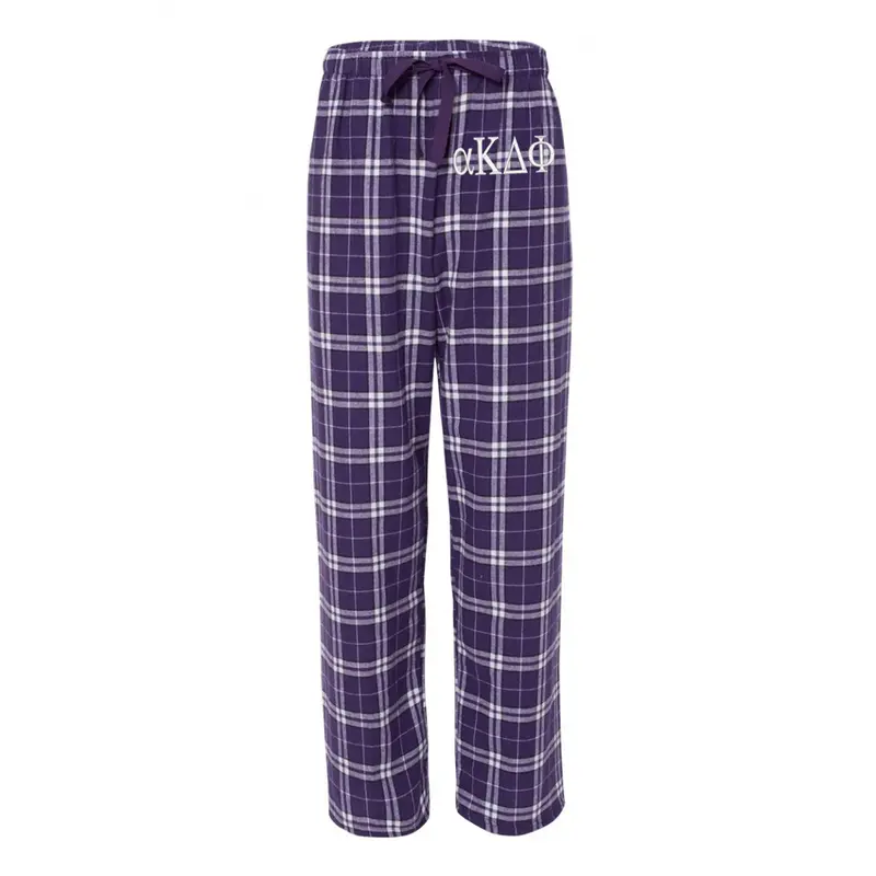 Alpha Kappa Delta Phi Flannel Pants 1