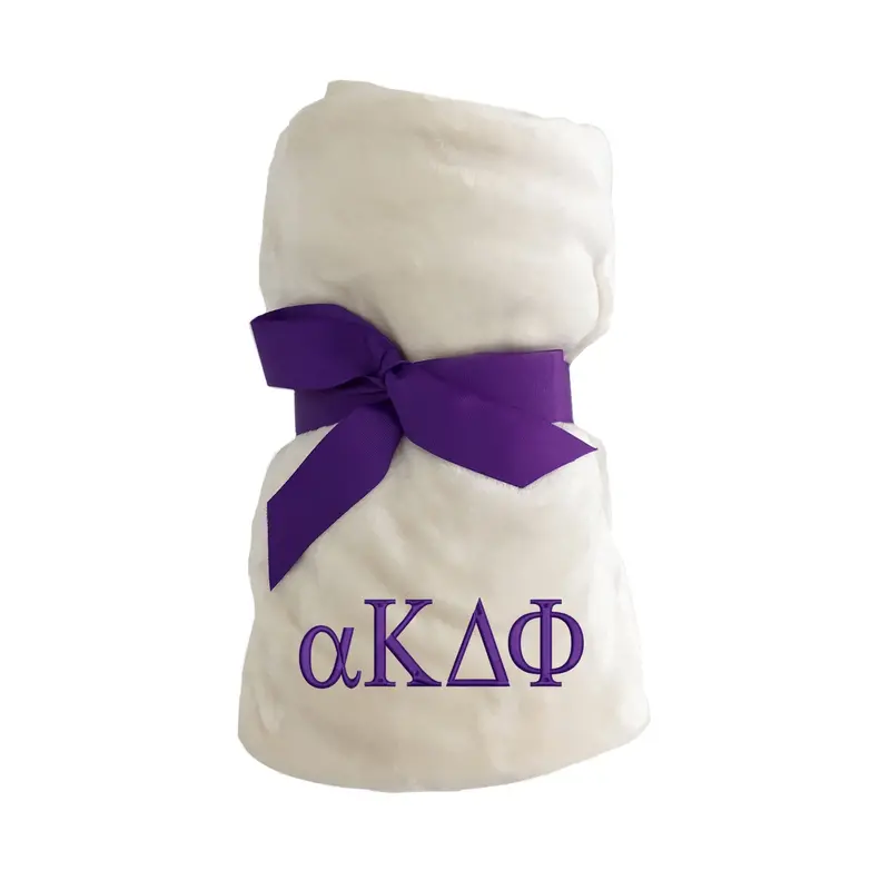 Alpha Kappa Delta Phi Tahoe Fleece Blanket 1