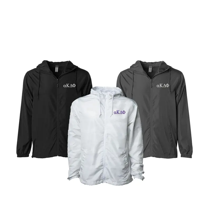 Alpha Kappa Delta Phi Windbreaker Jacket - Letters 1