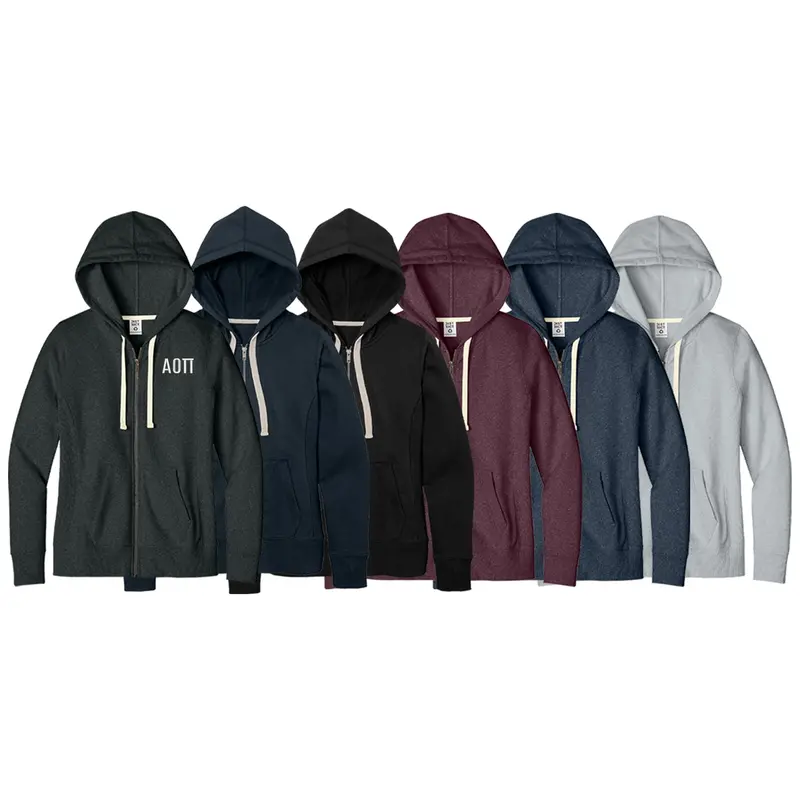 Alpha Omicron Pi Re-Fleece Hoodie 1