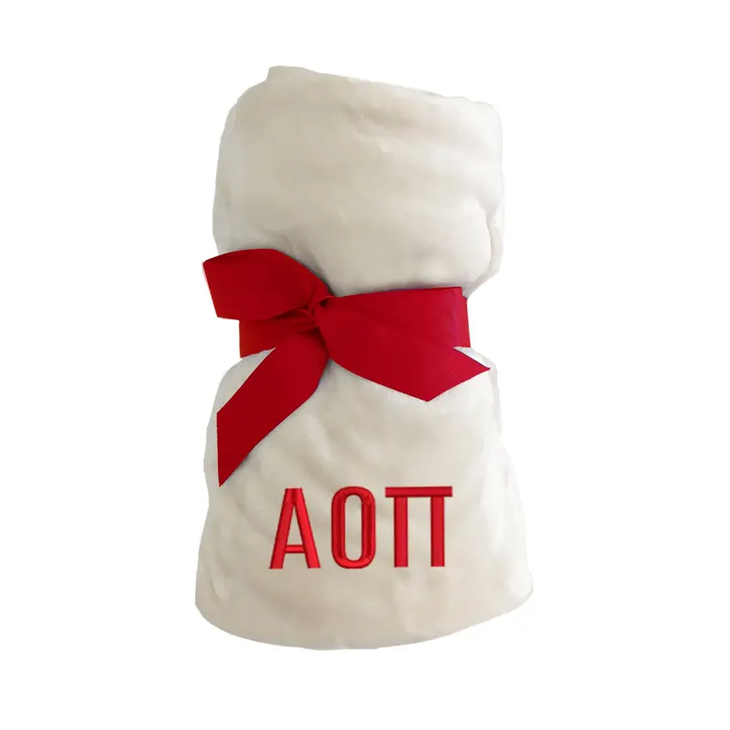 Alpha Omicron Pi Tahoe Fleece Blanket 1