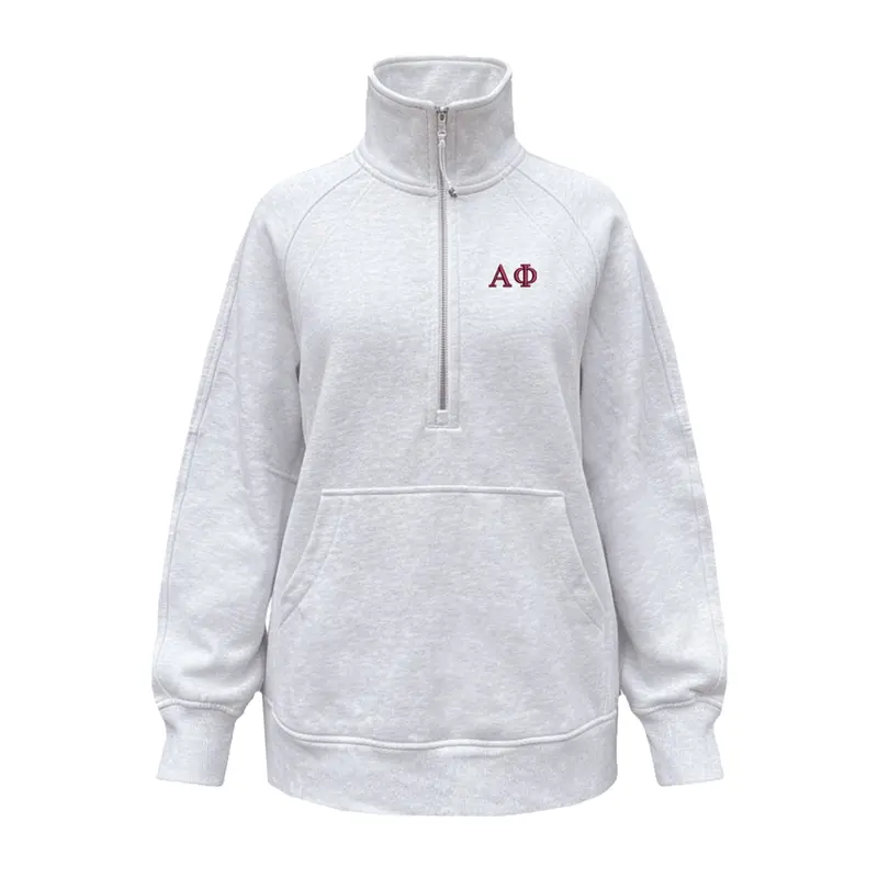 Alpha Phi Lululemon Scuba Oversized Funnel-Neck Half Zip Long 1