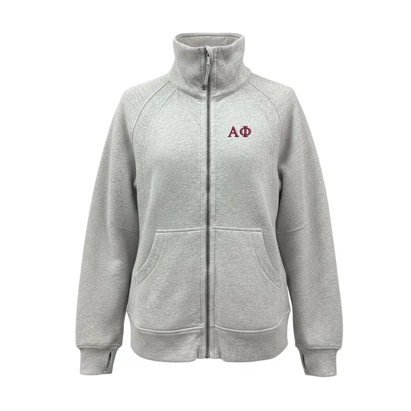 Alpha Phi Lululemon Scuba Oversized Long Funnel - Full Zip 1