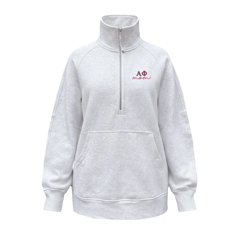 Alpha Phi Mom Lululemon Scuba Oversized Funnel-Neck Half Zip Long 1