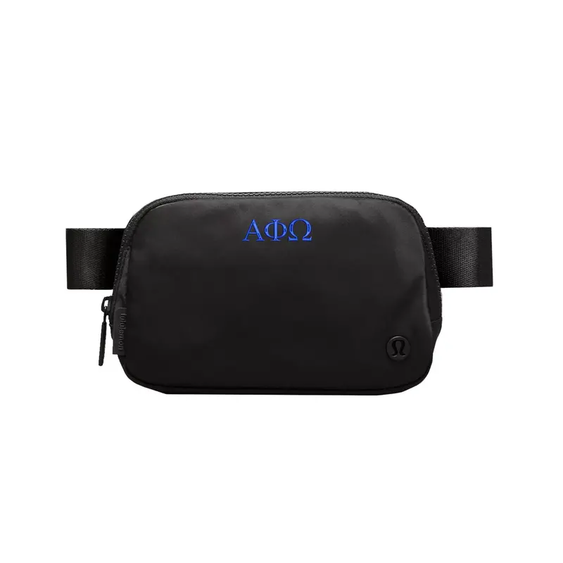 Alpha Phi Omega Lululemon Everywhere Belt Bag - Black 1
