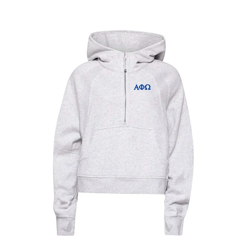 Alpha Phi Omega Lululemon Scuba Oversized Half-Zip Hoodie 1