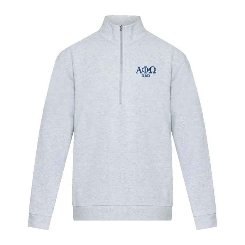 Alpha Phi Omega Lululemon Steady State Half Zip - Dad 1