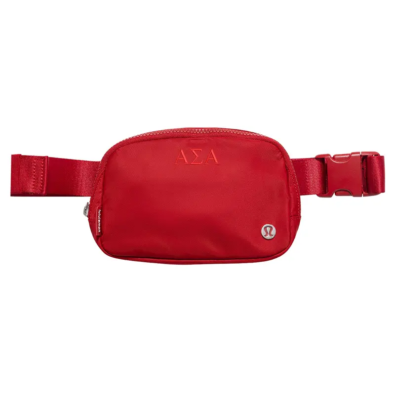 Alpha Sigma Alpha Lululemon Everywhere Belt Bag - College Crimson 1