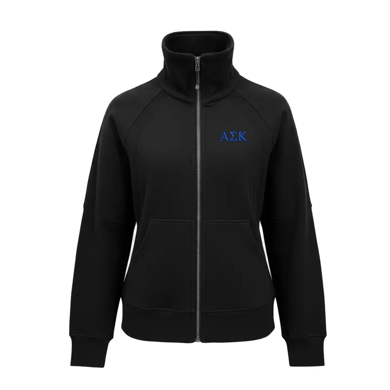 Alpha Sigma Kappa Lululemon Scuba Oversized Long Funnel - Full Zip 1
