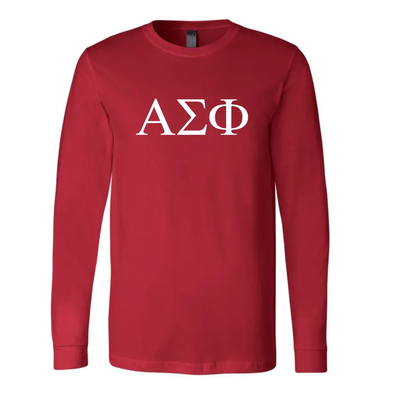 Alpha Sigma Phi Long Sleeve T-Shirt 1