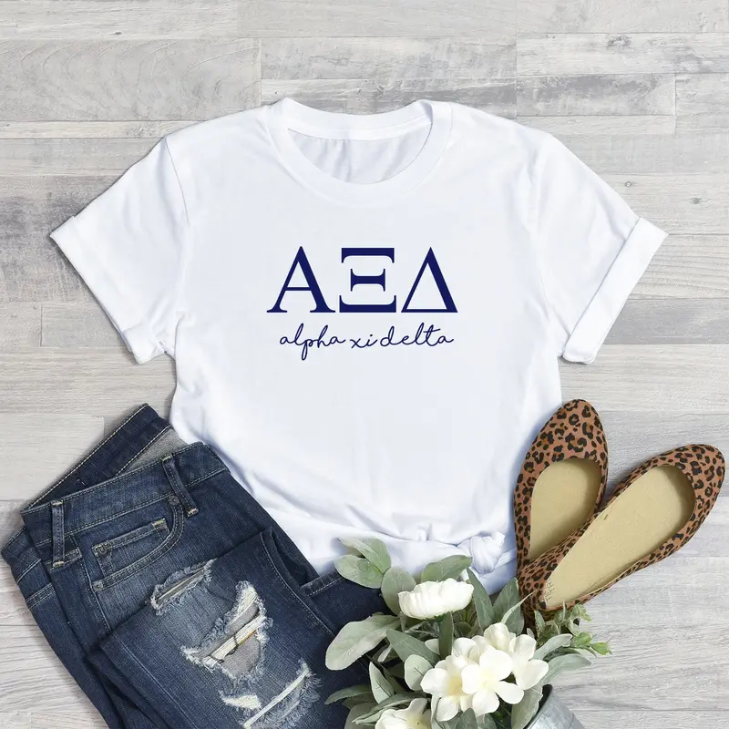 Alpha Xi Delta Short Sleeve T-Shirt - Shoreline Tee 1