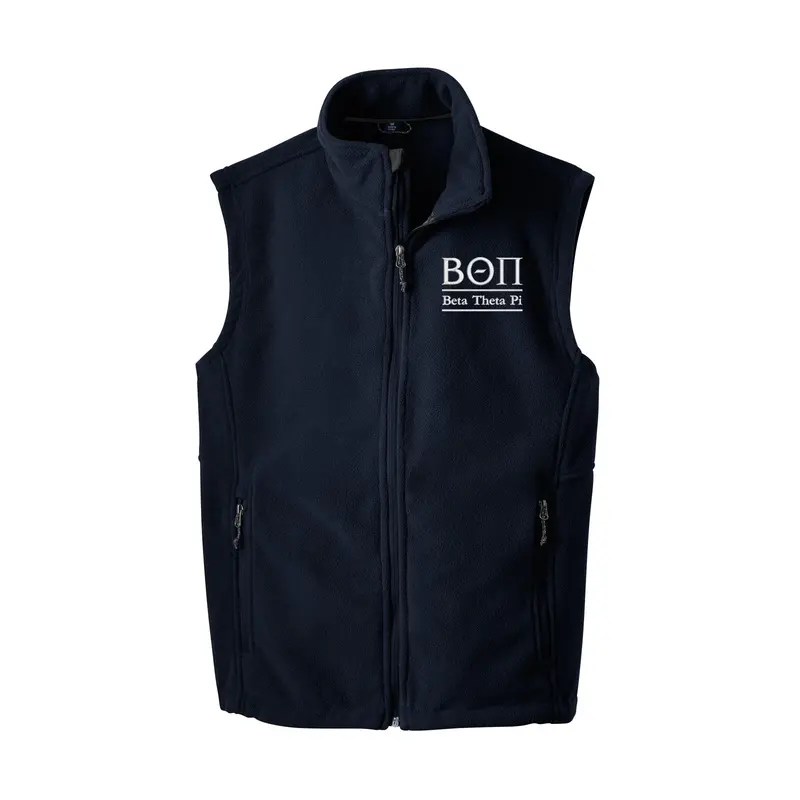 Beta Theta Pi Fleece Vest 1