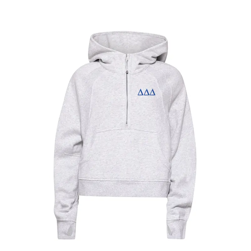 Delta Delta Delta Lululemon Scuba Oversized Half-Zip Hoodie 1