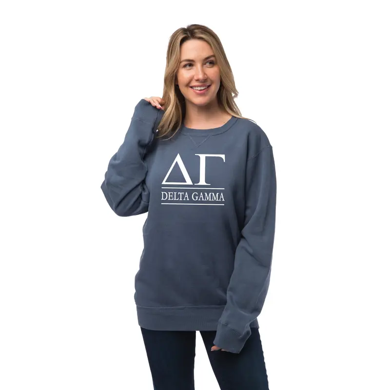 Delta Gamma Vintage Color Crewneck Sweatshirt 2