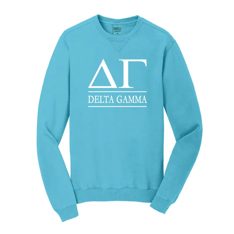 Delta Gamma Vintage Color Crewneck Sweatshirt 7