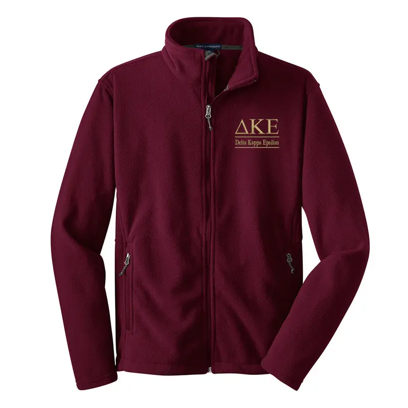 Delta Kappa Epsilon Fleece Jacket 1