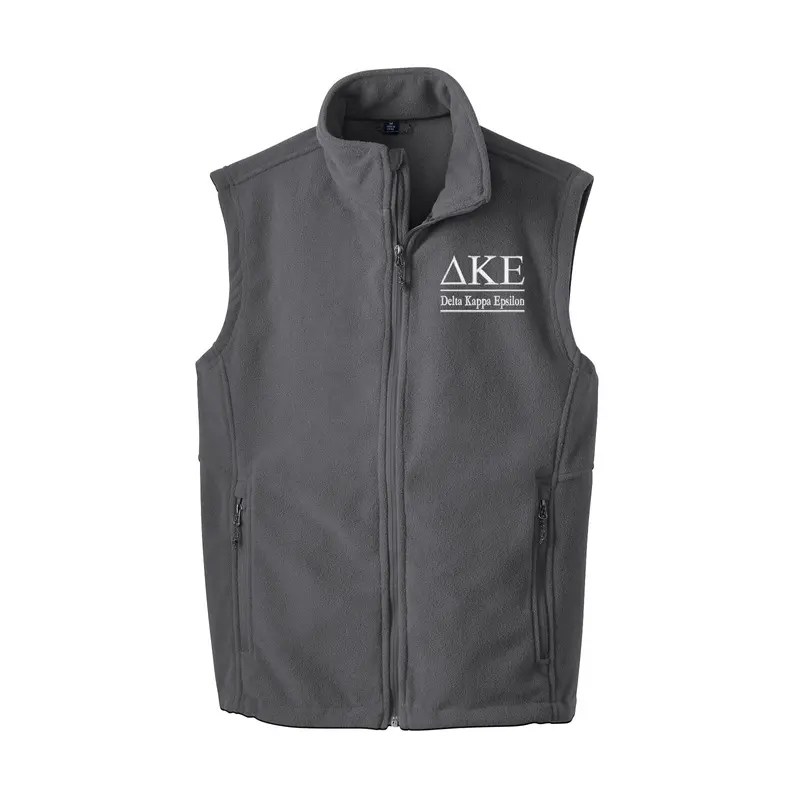 Delta Kappa Epsilon Fleece Vest 1