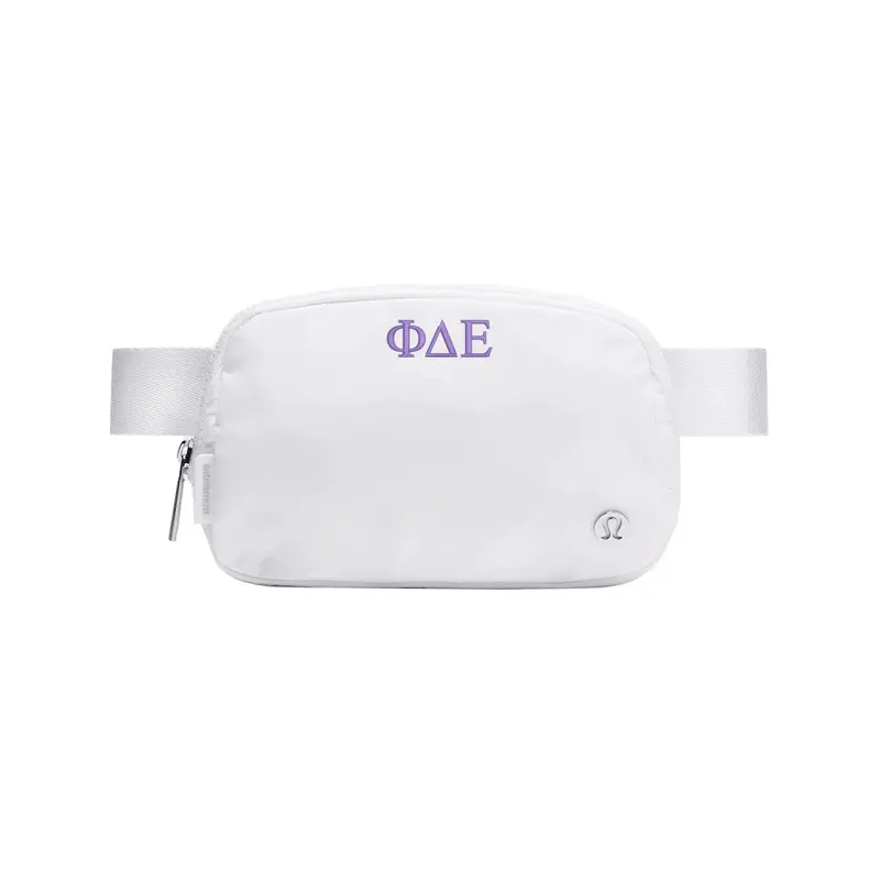Delta Phi Epsilon Lululemon Everywhere Belt Bag - White 1
