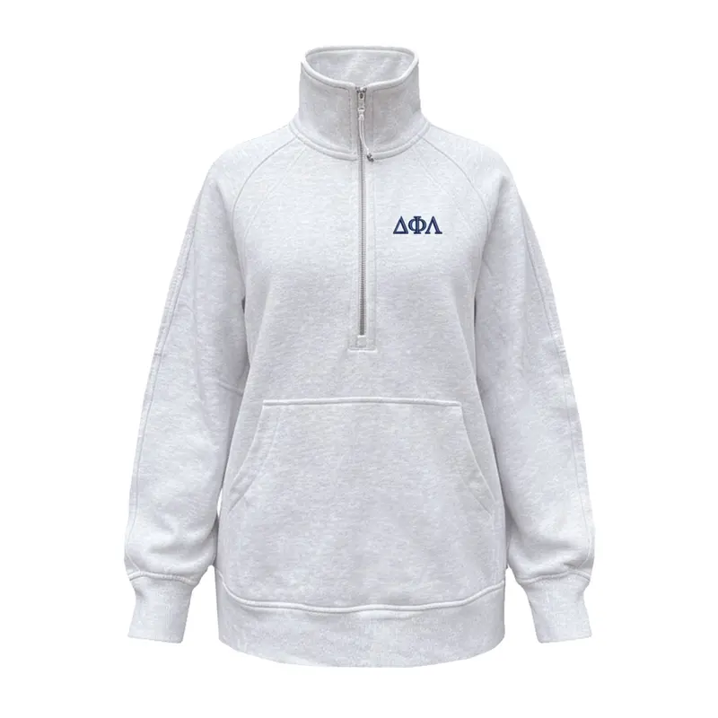 Delta Phi Lambda Lululemon Scuba Oversized Funnel-Neck Half Zip Long 1