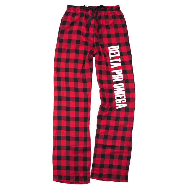 Delta Phi Omega Flannel Pants 1