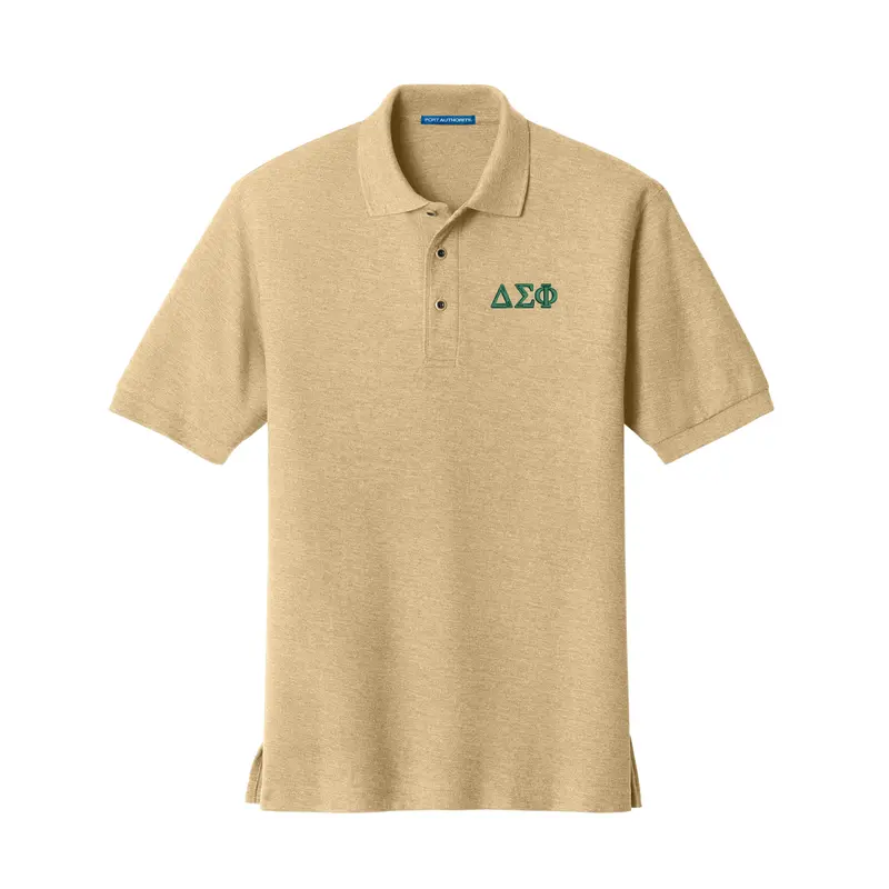 Delta Sigma Phi Cotton Pique Polo 1