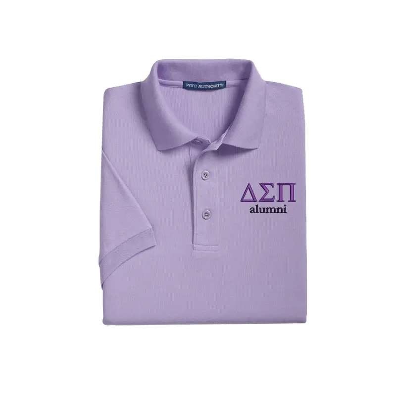 Delta Sigma Pi Cotton Pique Polo - Alumni 1
