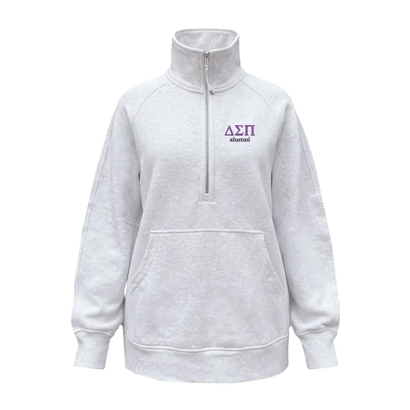 Delta Sigma Pi Lululemon Scuba Oversized Funnel-Neck Half Zip Long - Alumni 1
