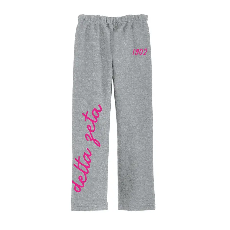 Delta Zeta 1902 Avenue Straight Leg Sweats 1