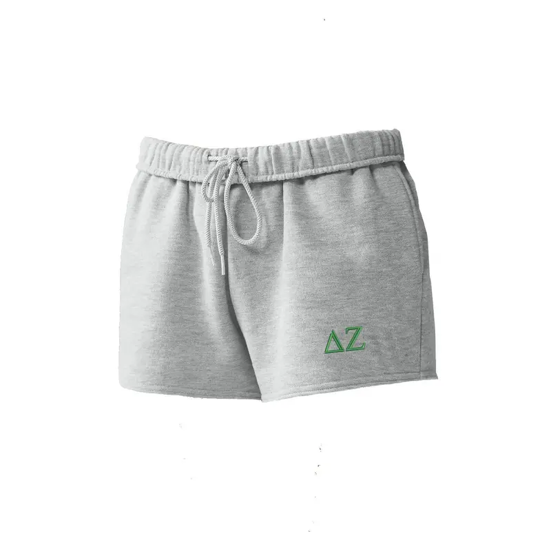 Delta Zeta Cloud Fleece High Rise Flex Short 1