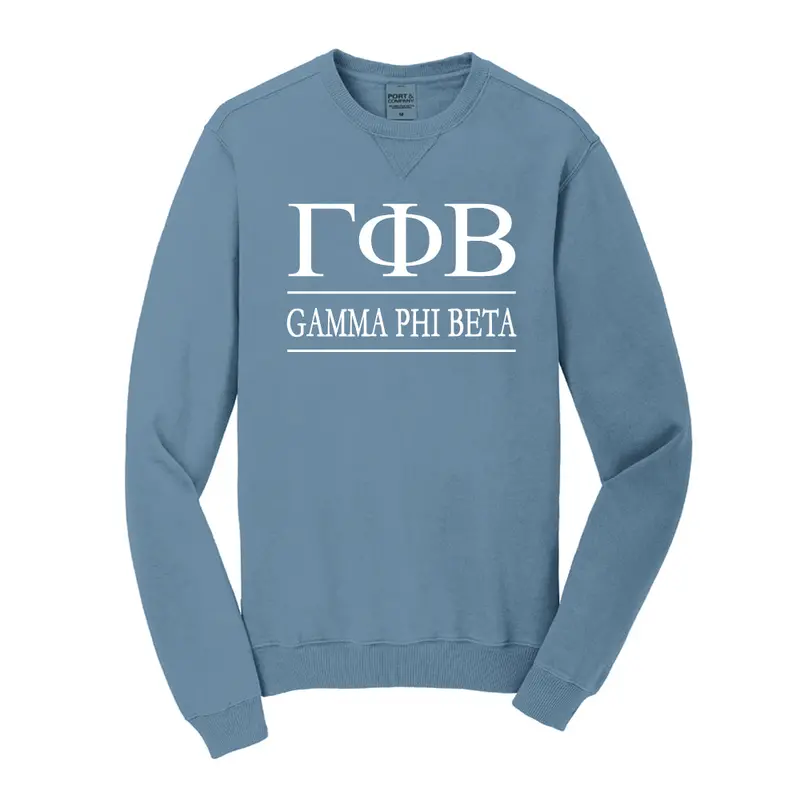 Gamma Phi Beta Vintage Color Crewneck Sweatshirt 2