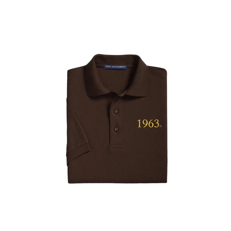 Iota Phi Theta Soft Cotton Pique Polo - 1963 1