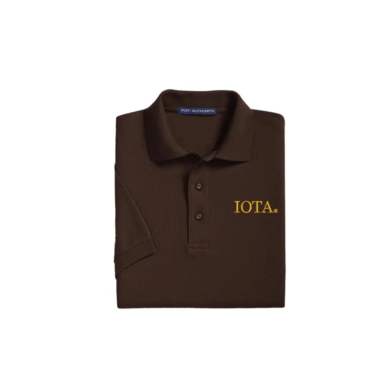 Iota Phi Theta Soft Cotton Pique Polo - Iota 1