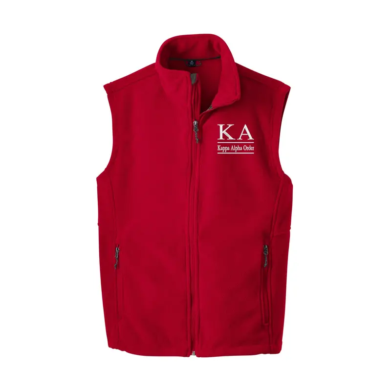 Kappa Alpha Order Fleece Vest 1