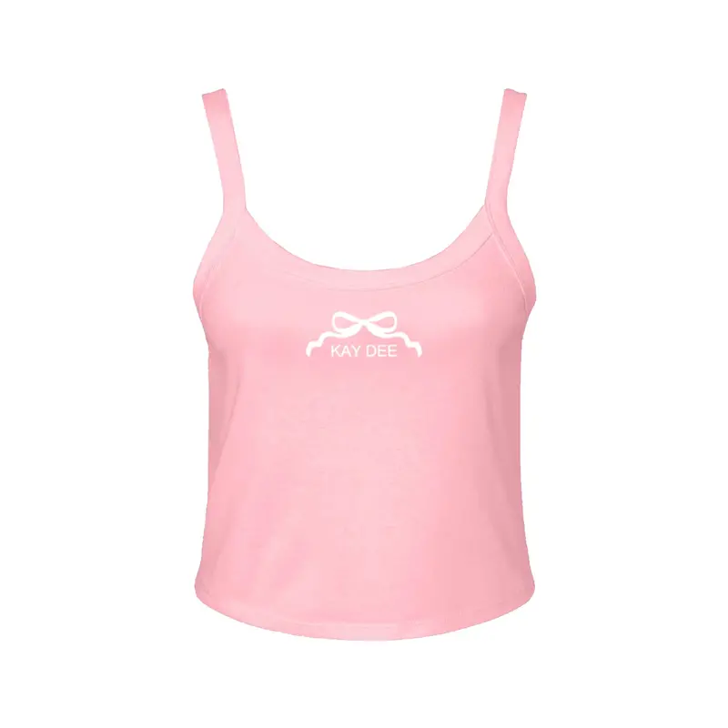 Kappa Delta Spaghetti Strap Tank - Kay Dee Bow 1