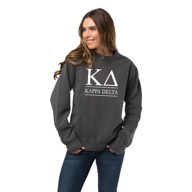 Kappa Delta Vintage Color Crewneck Sweatshirt 3